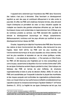 La gestion des risques dans les PME africaines