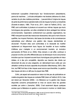 La gestion des risques dans les PME africaines