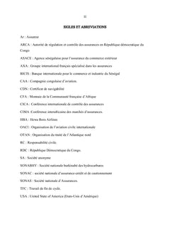 Problématique des assurances obligatoires en Afrique centrale