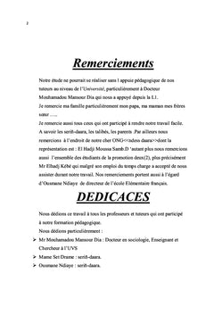 La mendicité dans les daaras