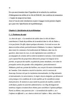 La mendicité dans les daaras