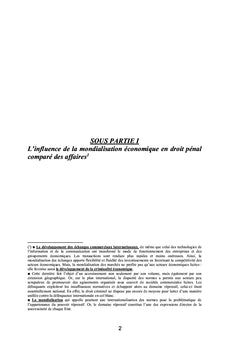 Les infractions spécifiques au droit des affaires dans la modernité