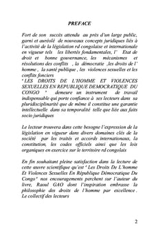 DROITS DE L'HOMME ET VIOLENCES SEXUELLES