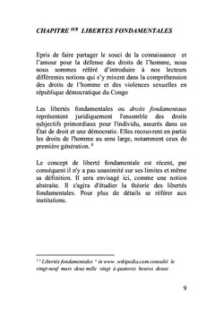 DROITS DE L'HOMME ET VIOLENCES SEXUELLES