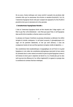 Traitement chirurgical de la paralysie faciale périphérique