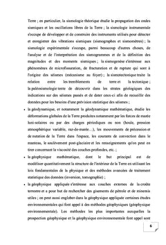 LES IMPLICATIONS DE LA GEOPHYSIQUE DANS L'ENVIRONEMENT