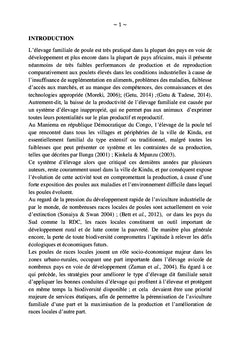 Conduite De L'elevage Familial Des Poules