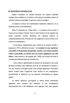 Physiologie de la douleur