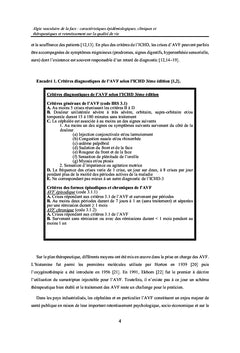 Les algies vasculaires de la face