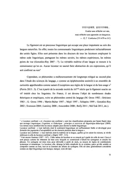 Constructions figées en français et en chinois