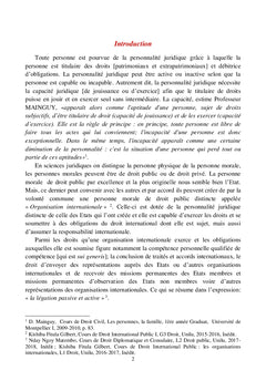 L'exercice du droit de légation passif et actif