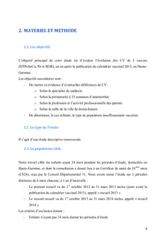 Evolution des couvertures vaccinales du nourrisson en Haute Garonne