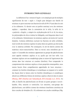 Les argiles: barrière géologique pour le confinement des déchets