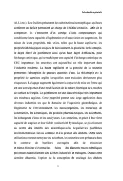 Les argiles: barrière géologique pour le confinement des déchets