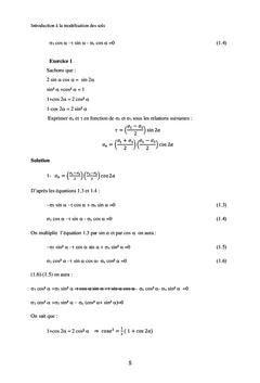Introduction à la modélisation des sols