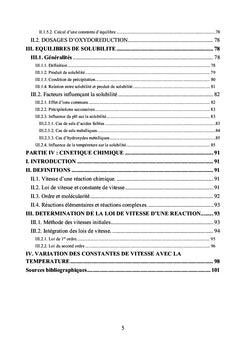 Cours et exercices corrigés de chimie générale
