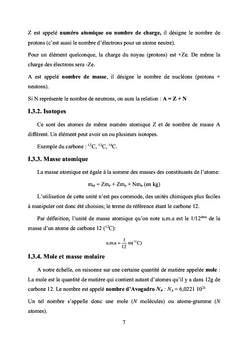 Cours et exercices corrigés de chimie générale