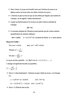 Cours et exercices corrigés de chimie générale