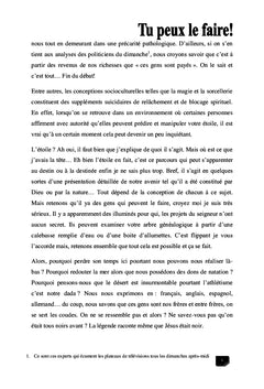 Tu peux le faire !