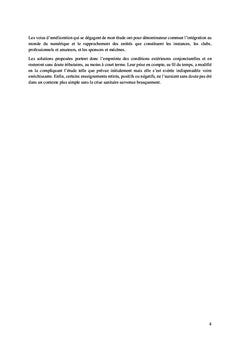 La situation économique du football amateur.