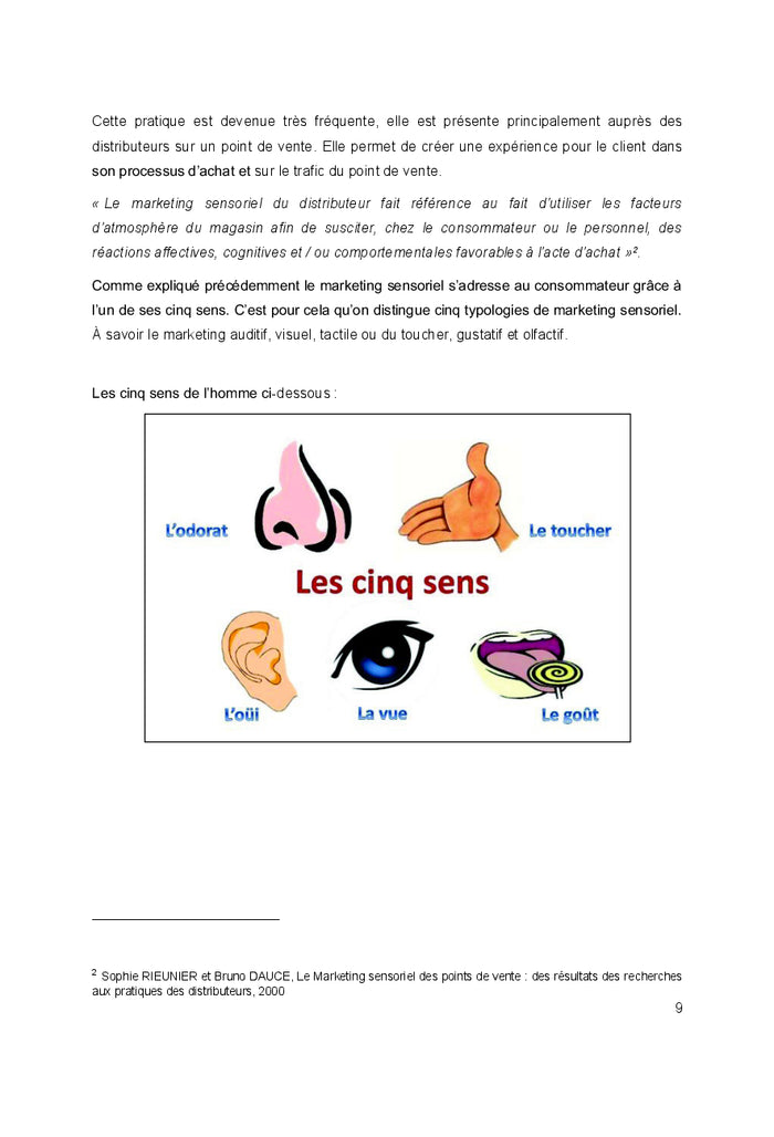 L'impact du marketing sensoriel sur le consommateur