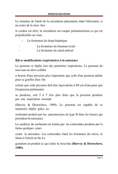 Pathologies des Bovidés