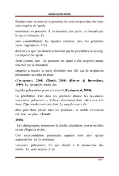 Pathologies des Bovidés
