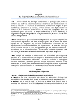 Les infractions spécifiques au droit des affaires dans la modernité Tome II