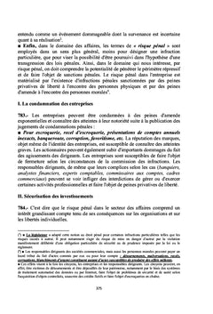 Les infractions spécifiques au droit des affaires dans la modernité Tome II