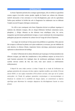 Valorisation agricole des boues d'épuration