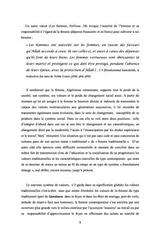 La philosophie de l'honneur et le tabou de la virginité