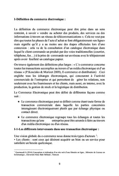 E-Commerce et Confiance des consommateurs en ligne : Cas du Maroc