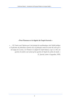 Vocabulaire de Physique Moderne en Langue Kabyle