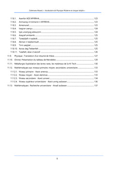 Vocabulaire de Physique Moderne en Langue Kabyle