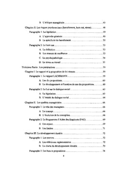Du Management Ethique à la Qualité de Vie au Travail