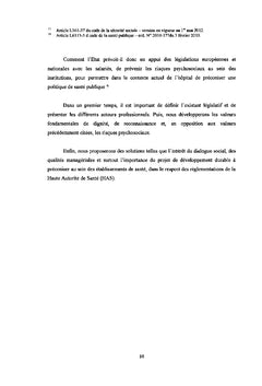 Du Management Ethique à la Qualité de Vie au Travail