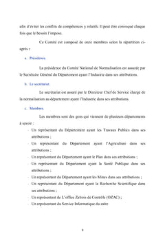 Plaidoyer pour la redynamisation de la normalisation en RD Congo
