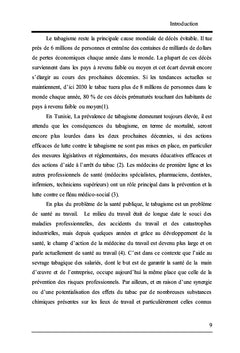 Rôle des médecins du travail dans la stratégie de lutte anti-tabac