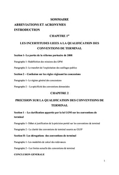 La convention de terminal