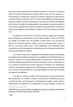 La convention de terminal