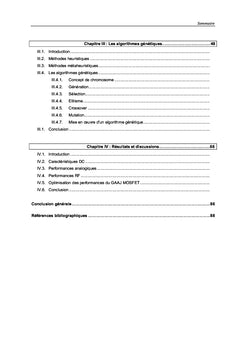 Application des algorithmes génétiques à la modélisation d'un GAAJ MOSFET