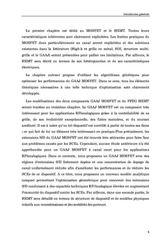 Application des algorithmes génétiques à la modélisation d'un GAAJ MOSFET