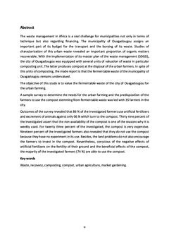 Environnement et Agriculture Urbaine