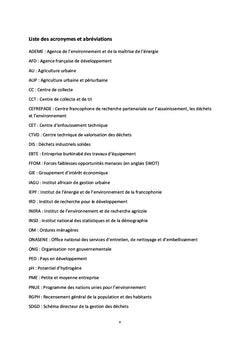 Environnement et Agriculture Urbaine