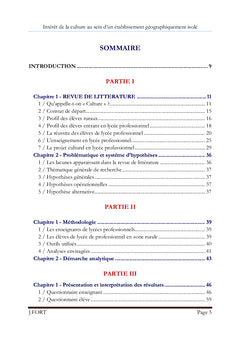 Lycée Professionnel en zone rurale