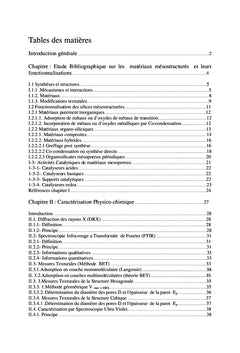 Matériaux Mésoporeux