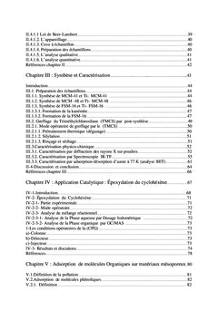 Matériaux Mésoporeux