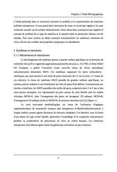 Matériaux Mésoporeux