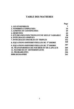 Mathématiques