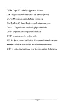 Comprendre le Développement Durable